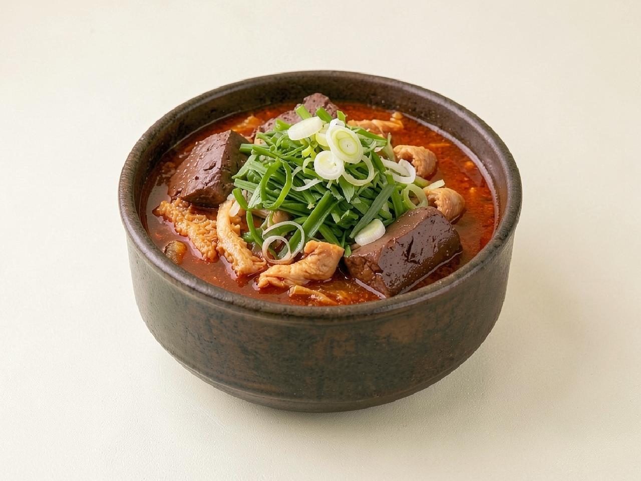 Gukbap served at the restaurant